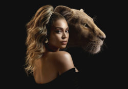 Publicity photo for Disney's TheLion King. Photo of Beyonce' Knowles-Carter with her character Nala.