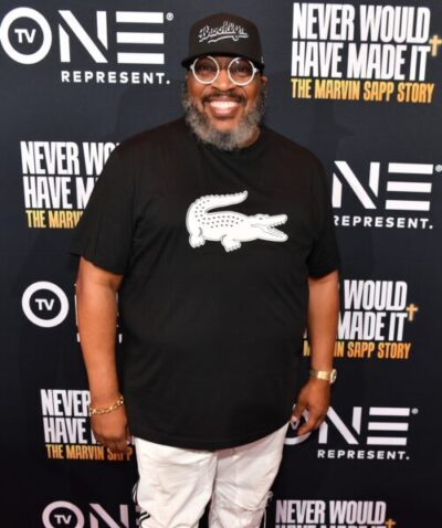 Marvin Sapp at Red Carpet Event of his movie Never Would Have Made It: The Marvin Sapp Story in ATL