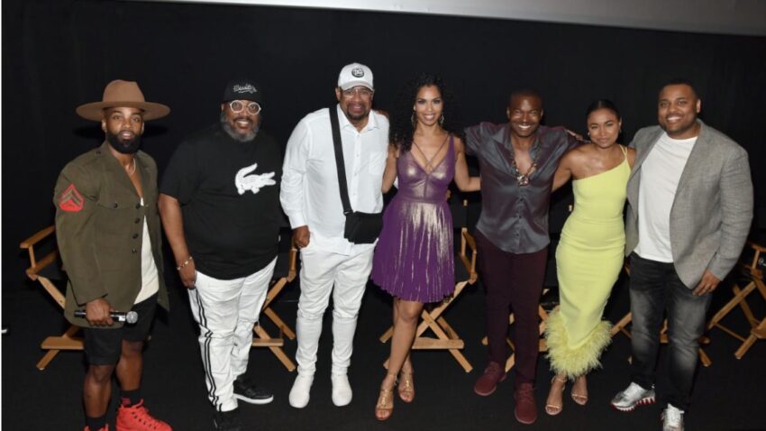 Celebrities at the world premiere of Marvin Sapp's TV One movie, Never Would have Made It in Atlanta at Regal Station.